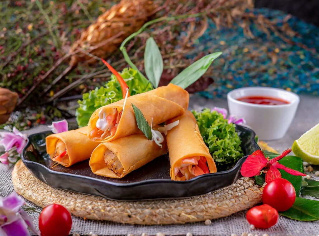 Cách làm chả giò tôm thịt ngon hình 3