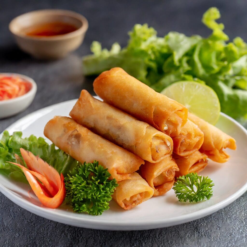 Nhân chả giò truyền thống - 1 Bí quyết làm chả giò thơm ngon đúng điệu 56-Putino-Food Nhân chả giò truyền thống hình 4