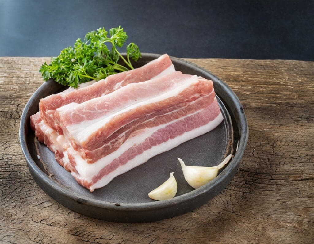 Cách chế biến thịt ba chỉ cho nhân chả giò hình 2