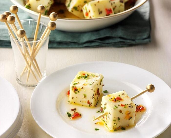 Mozzarella viên tẩm gia vị - Món khai vị ngon lạ cho mọi bữa tiệc 1-Putino-Food Mozzarella viên tẩm gia vị