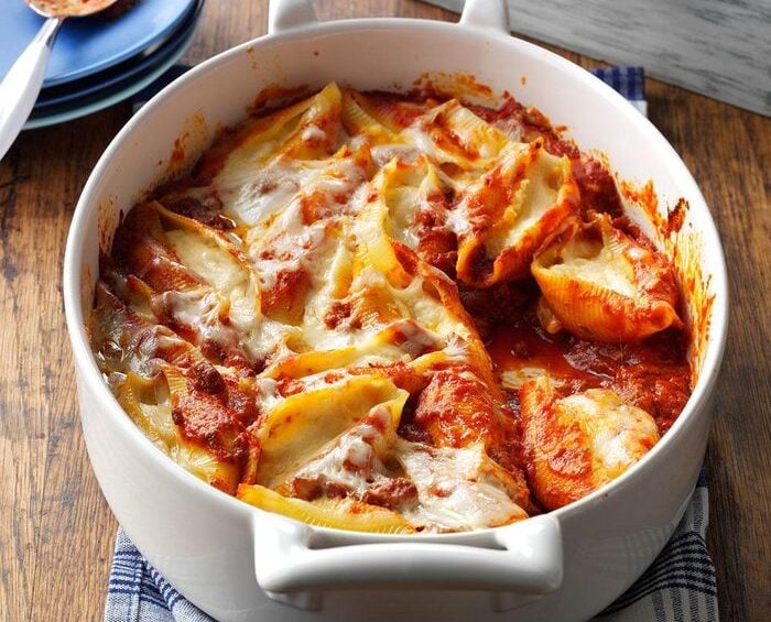 Pasta vỏ sò kết hợp cùng 3 loại phô mai đặc biệt - Sự hòa quyện độc đáo cho bữa ăn gia đình 1-Putino-Food Pasta vỏ sò kết hợp cùng 3 loại phô mai đặc biệt