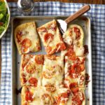 Pizza áp chảo cùng Pepperoni