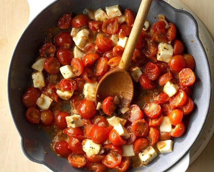 Xốt cà chua bi và phô mai Mozzarella thanh mát 1-Putino-Food Xốt cà chua bi và phô mai Mozzarella thanh mát
