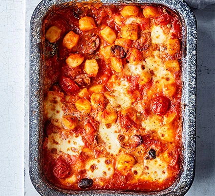 Gnocchi nướng sốt Puttanesca phô mai mozzarella Putino - bữa tối nhanh gọn cho cả nhà 6-Putino-Food Gnocchi nướng sốt Puttanesca phô mai mozzarella Putino