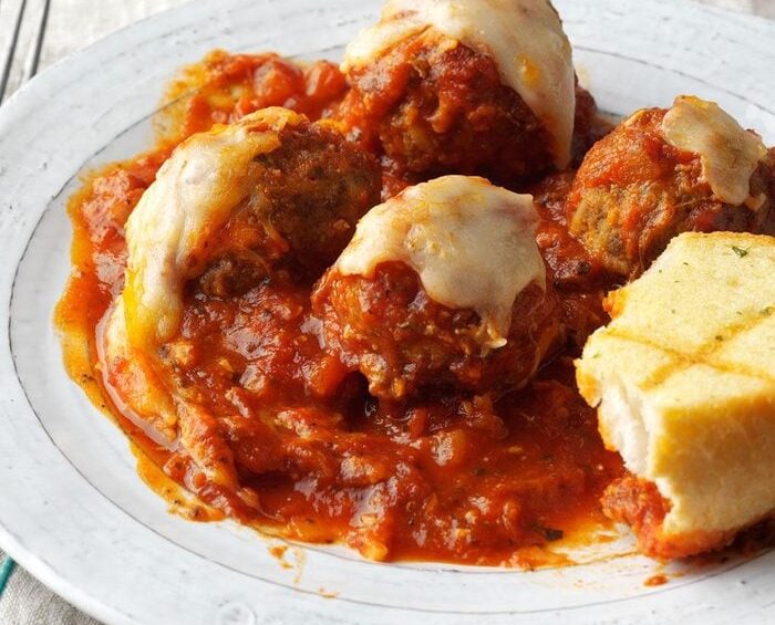 Mì Ý Nướng Phô Mai Mozzarella và Thịt Viên - Sự Kết Hợp Độc Đáo 6-Putino-Food Mì Ý Nướng phô mai mozzarella và Thịt Viên