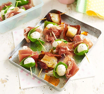 Xiên phô mai mozzarella Putino và chorizo-prosciutto nướng - Món ngon dã ngoại 4-Putino-Food Xiên phô mai mozzarella Putino và chorizo-prosciutto nướng