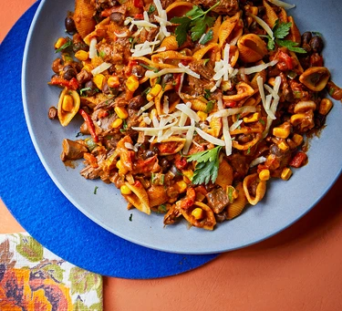 Mì Ý Bò Bằm Cay Đậu Đen Phong Cách Mexico với Phô mai Mozzarella Putino 6-Putino-Food Mì Ý Bò Bằm Cay Đậu Đen Phong Cách Mexico với Phô mai Mozzarella Putino