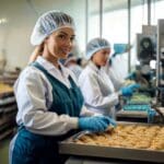 Firefly Female workers are carefully processing food. 40455-Putino-Food