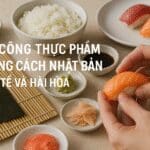 Gia công thực phẩm phong cách Nhật Bản - Tinh tế và hài hòa