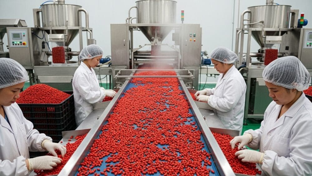 Gia công thực phẩm từ goji berry - Quả kỷ tử tăng cường sức khỏe