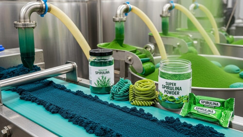 Gia công thực phẩm từ spirulina: Tảo xanh siêu bổ dưỡng 1-Putino-Food Gia công thực phẩm từ spirulina - Tảo xanh siêu bổ dưỡng