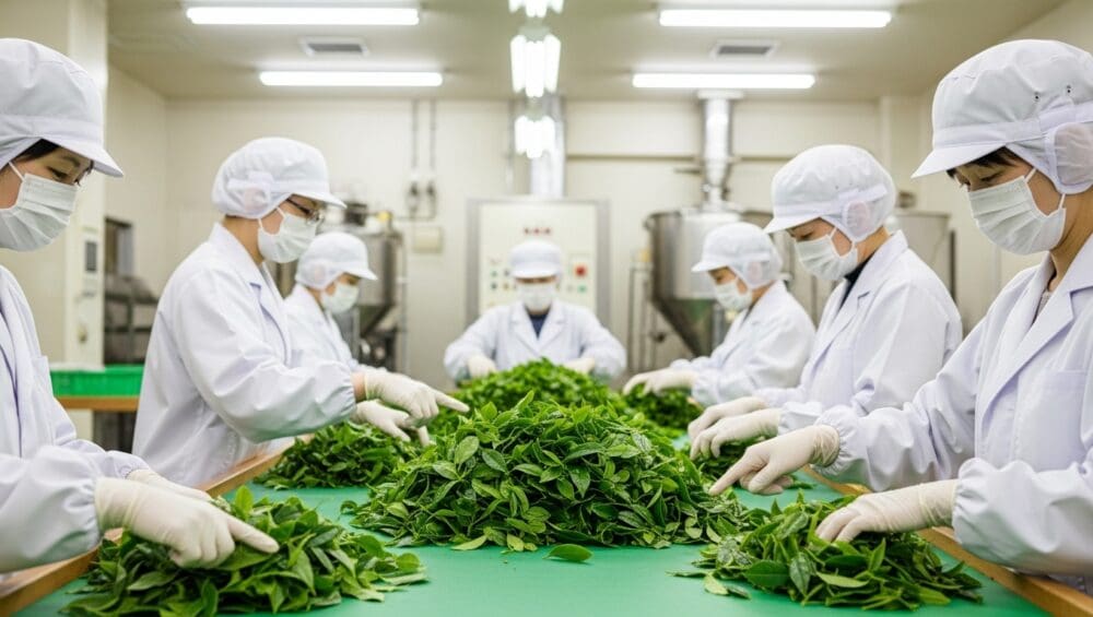 Gia công thực phẩm từ matcha - Trà xanh Nhật Bản tinh khiết