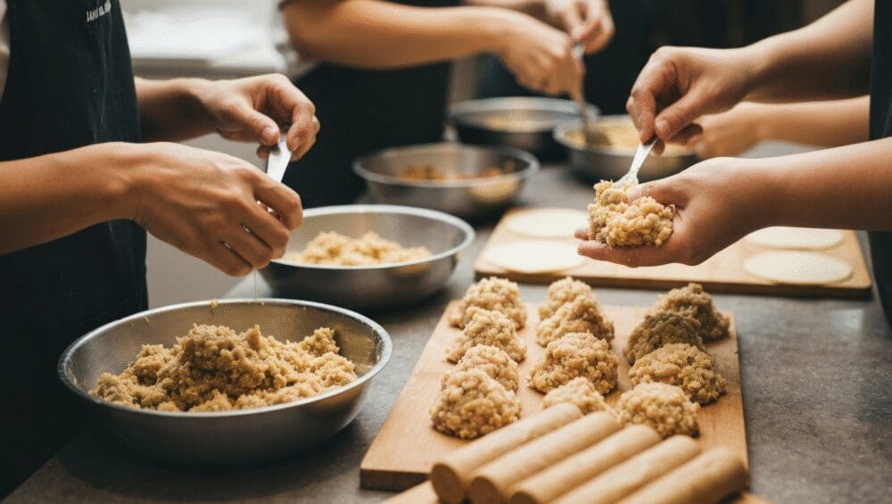 Gia công nhân bánh (ngọt & mặn) cho tiệm bánh, nhà hàng 1-Putino-Food Hình ảnh gia công nhân bánh (fillings)