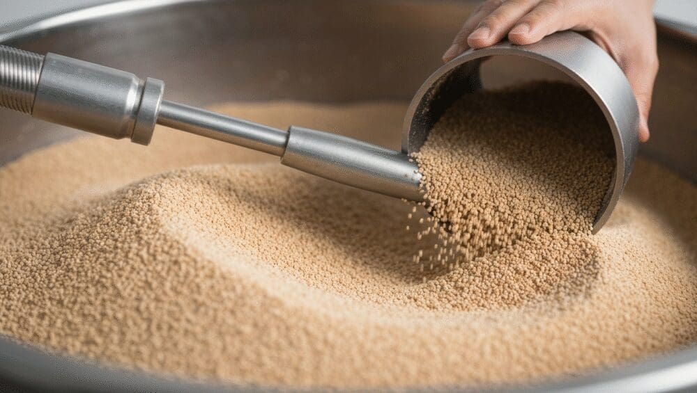 Gia công tạo hạt (Granulation): Từ bột mịn đến hạt hòa tan 1-Putino-Food Hình ảnh gia công tạo hạt (granulation)