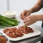 Hình ảnh gia công xiên que