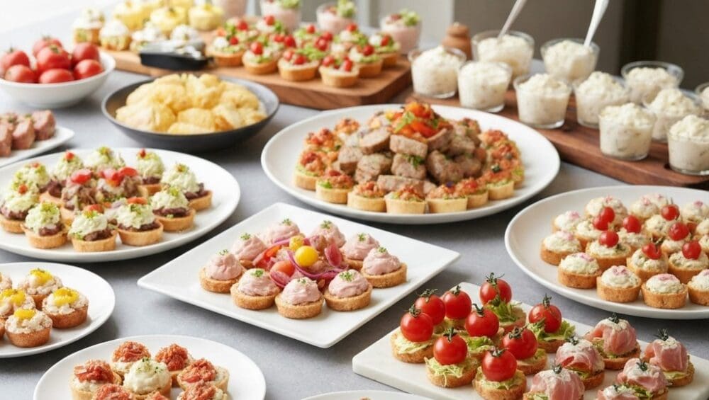 Hình ảnh gia công thực phẩm cho buffet