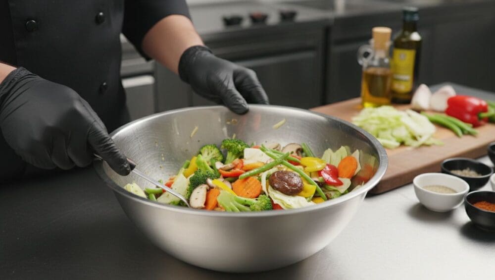 Gia công Rau Xào (Sơ Chế): Giải Pháp Tối Ưu Cho Bếp Ăn Công Nghiệp 9-Putino-Food Hình ảnh gia công rau xào (sơ chế)