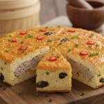 Hình ảnh gia công chả trứng (chả hấp)