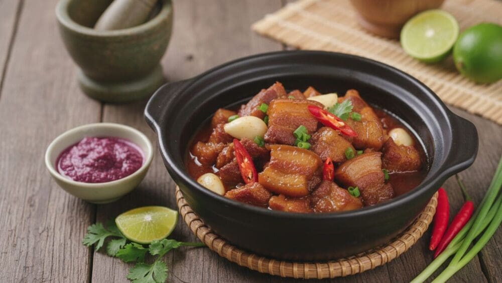 Gia công Thịt kho mắm ruốc: Đưa cơm, để được lâu 1-Putino-Food Hình ảnh gia công thịt kho mắm ruốc