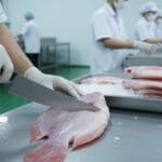 Hình ảnh gia công fillet cá diêu hồng