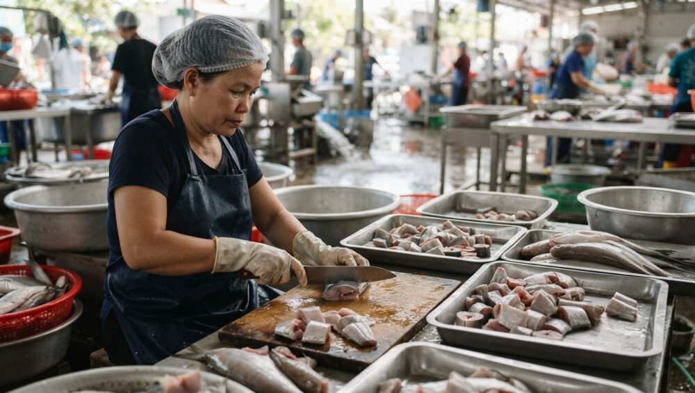Gia công cắt khúc cá khoai làm sạch: Giải pháp giữ trọn độ tươi mềm 8-Putino-Food Hình ảnh gia công cắt khúc cá khoai
