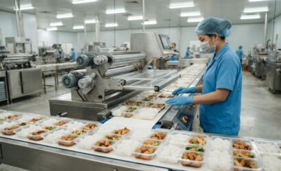 Hình ảnh gia công đóng khay phân suất